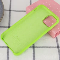 Чехол Silicone Case (AA) для Apple iPhone 11 Pro (5.8") Зеленый / Green