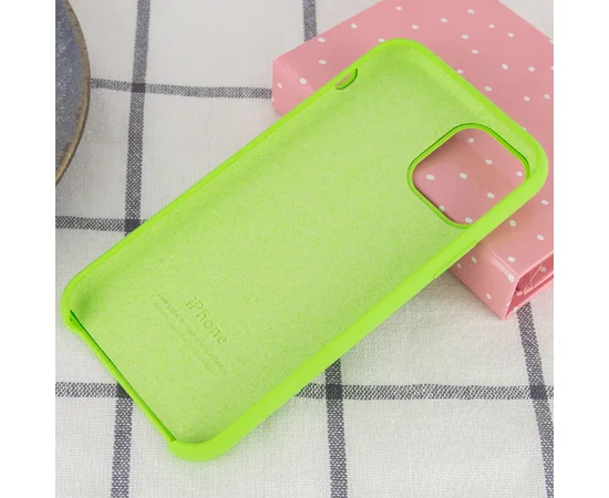Чехол Silicone Case (AA) для Apple iPhone 11 Pro (5.8") Зеленый / Green