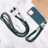 Чехол TPU two straps California для Apple iPhone 11 Pro (5.8") Зеленый / Forest green