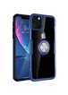 TPU+PC чехол Deen CrystalRing под магнитный держатель для Apple iPhone 11 Pro (5.8") Белый / Синий