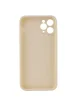 Силиконовый чехол Candy Full Camera для Apple iPhone 11 Pro (5.8") Бежевый / Antigue White