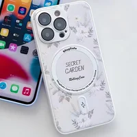 TPU+PC чехол Secret Garden with MagSafe для Apple iPhone 11 Pro (5.8") White
