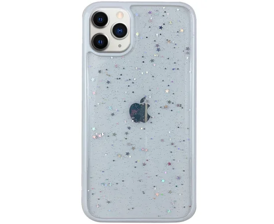TPU+PC чехол Shiny Stars для Apple iPhone 11 Pro (5.8") Белый