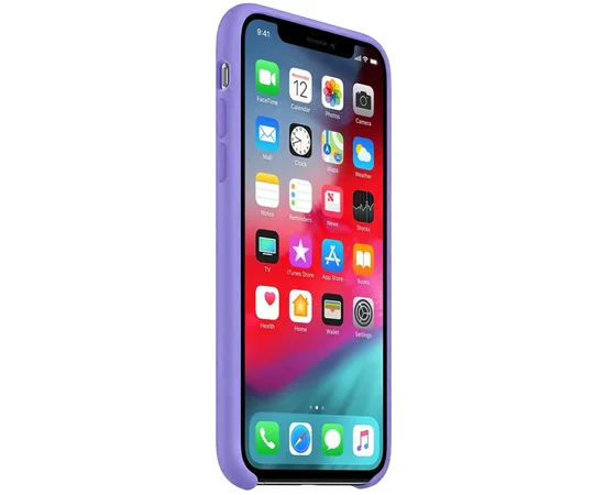 Силиконовый чехол Soft cover для Apple iPhone 11 Pro (5.8") Сиреневый / Dasheen
