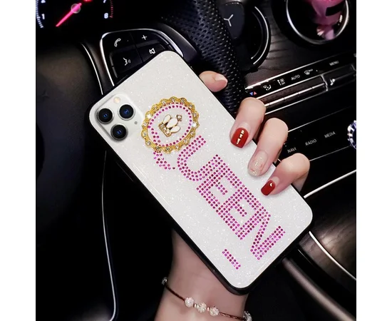 TPU+Glass чехол TYBOMB Queen для Apple iPhone 11 Pro (5.8") pink