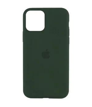 Чехол Silicone Case Full Protective (AA) для Apple iPhone 11 Pro (5.8") Зеленый / Cyprus Green