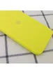Чехол Silicone Case Square Full Camera Protective (AA) для Apple iPhone 11 Pro (5.8") Желтый / Bright Yellow