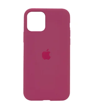 Чехол Silicone Case Full Protective (AA) для Apple iPhone 11 Pro (5.8") Красный / Rose Red