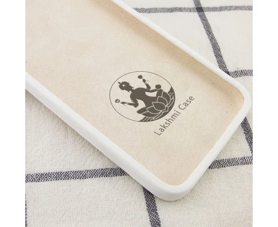 Чехол Silicone Case Lakshmi Square Full Camera для Apple iPhone 11 Pro (5.8") Белый / White