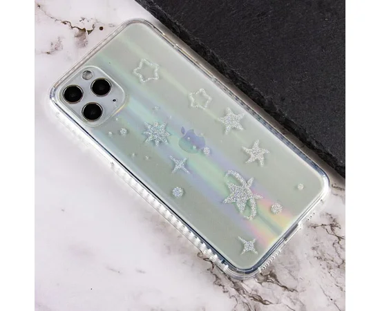 TPU + Glass чохол Aurora Space для Apple iPhone 11 Pro (5.8 ") Зірки