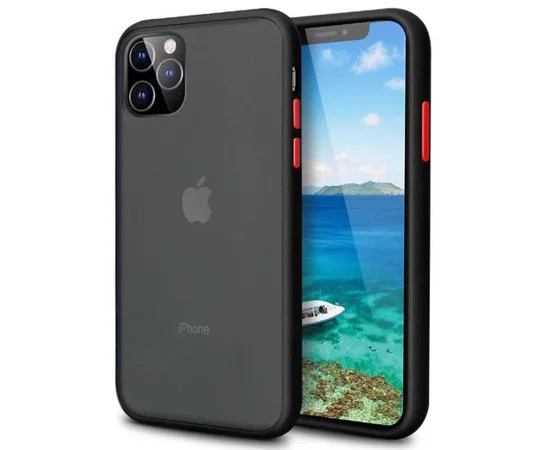 TPU чехол LikGus Maxshield для Apple iPhone 11 Pro (5.8") Черный