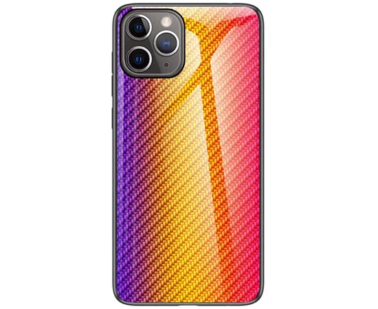 TPU+Glass чехол Twist для Apple iPhone 11 Pro (5.8") Оранжевый