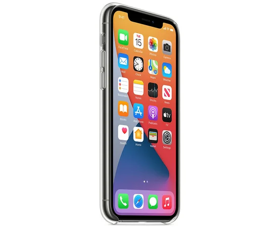 Чехол Clear Case (AAA) для Apple iPhone 11 Pro (5.8") Прозрачный