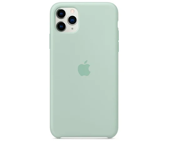 Чехол Silicone case (AAA) для Apple iPhone 11 Pro (5.8") Зеленый / Beryl
