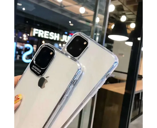 TPU чехол Epic clear flash для Apple iPhone 11 Pro (5.8") Бесцветный / Черный