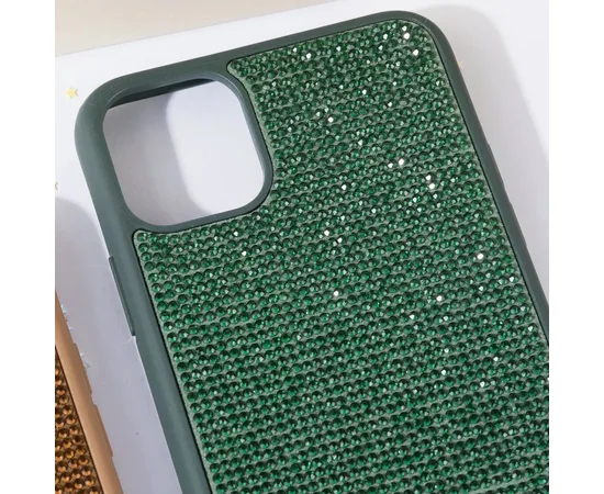 TPU чехол Bling World Grainy Diamonds для Apple iPhone 11 Pro (5.8") Зеленый