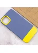 Чохол TPU+PC Bichromatic для Apple iPhone 11 Pro (5.8") Blue / Yellow