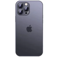 Чохол TPU+Glass Sapphire matte case для Apple iPhone 11 Pro (5.8") Graphite Black