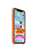 Чехол Silicone case (AAA) для Apple iPhone 11 Pro (5.8") Оранжевый / Vitamin C