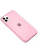 Силиконовый матовый полупрозрачный чехол для Apple iPhone 11 Pro (5.8") Розовый / Pink