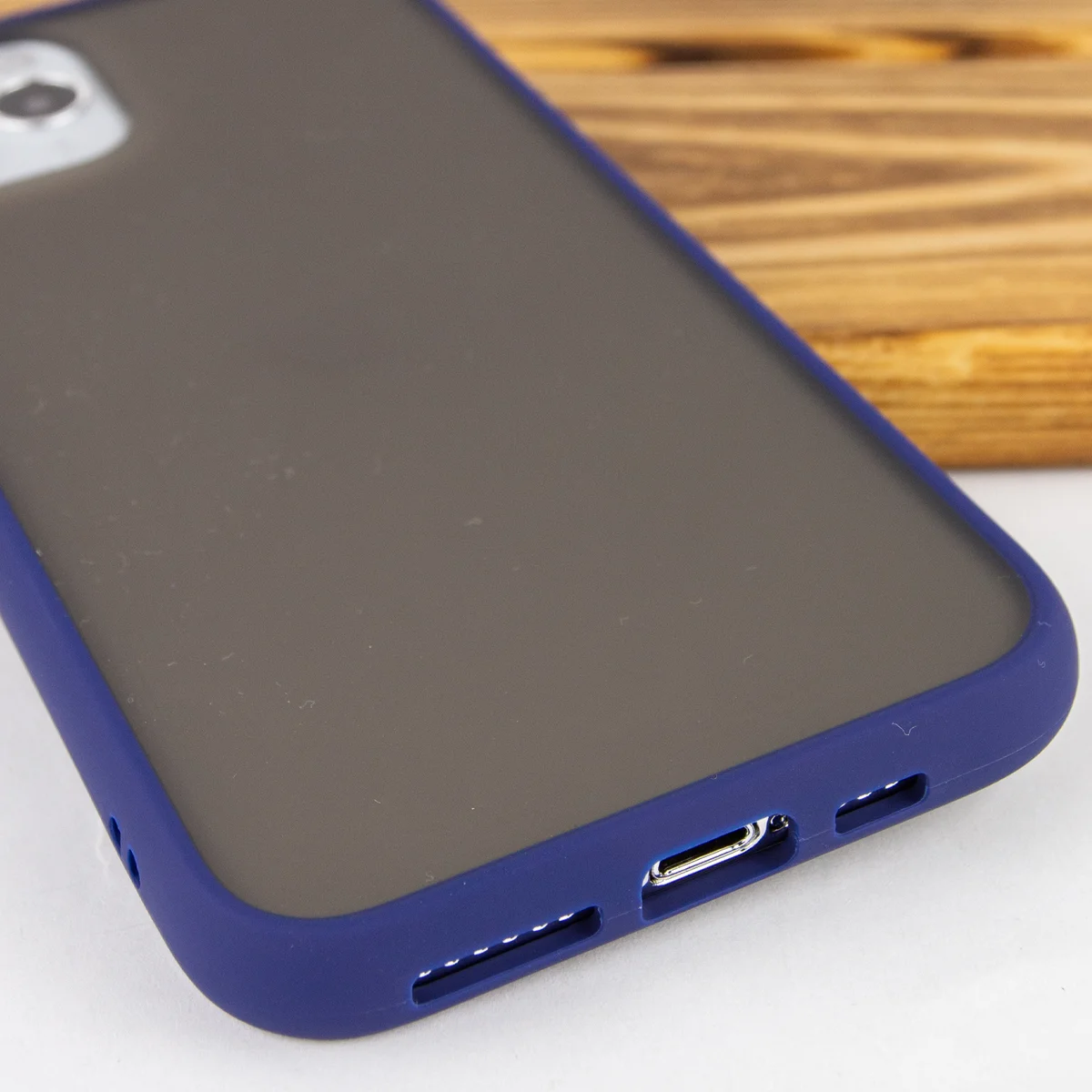 TPU+PC чехол Color Buttons для Apple iPhone 11 Pro (5.8") Синий