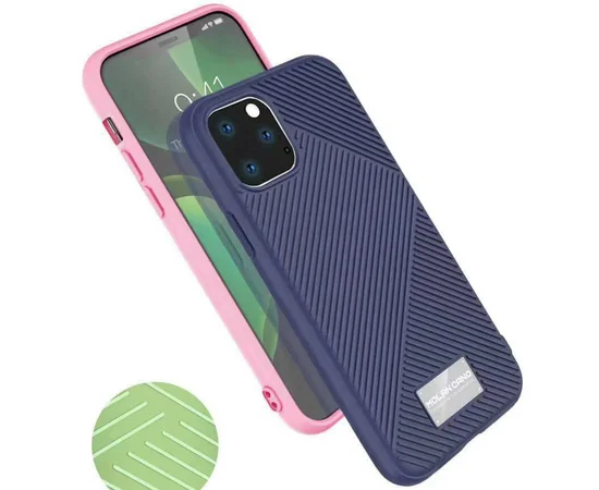 TPU накладка Molan Cano Jelline series для Apple iPhone 11 Pro (5.8") Синий / Navy