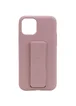 Чехол Silicone Case Hand Holder для Apple iPhone 11 Pro (5.8") Розовый / Pink Sand