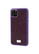 TPU чехол Bling World Grainy Diamonds для Apple iPhone 11 Pro (5.8") Фиолетовый