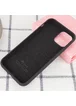 Чехол Silicone case (A) (с закрытым низом) для Apple iPhone 11 Pro (5.8") Черный / Black