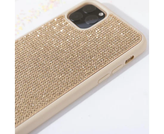 TPU чехол Bling World Grainy Diamonds для Apple iPhone 11 Pro (5.8") Золотой