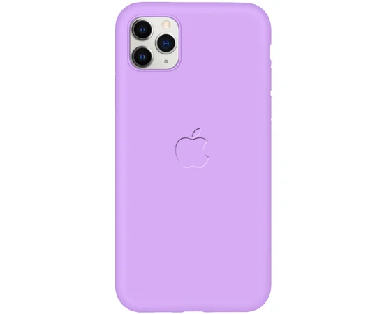 Чохол-накладка Soft-touch logo series для Apple iPhone 11 Pro (5.8 ") Бузковий / Dasheen
