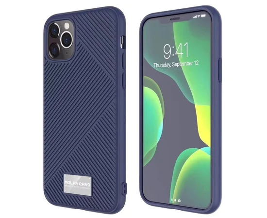 TPU накладка Molan Cano Jelline series для Apple iPhone 11 Pro (5.8") Синий / Navy