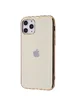 TPU чехол Matte LOGO для Apple iPhone 11 Pro (5.8") Золотой / Gold