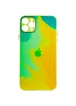 Чехол TPU+Glass Impasto abstract для Apple iPhone 11 Pro (5.8") Yellow green