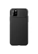 Карбоновая накладка Nillkin Camshield (шторка на камеру) для Apple iPhone 11 Pro (5.8") Черный / Black
