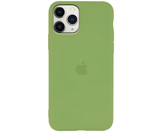 Чехол Silicone Case Slim Full Protective для Apple iPhone 11 Pro (5.8") Мятный / Mint
