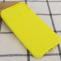 Чехол Camshield Square TPU со шторкой для камеры для Apple iPhone 11 Pro (5.8") Желтый