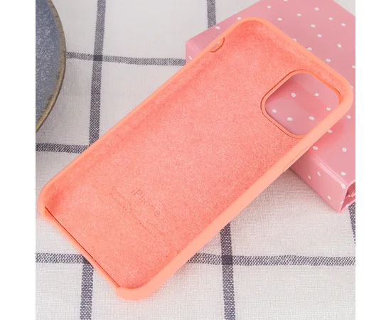 Чехол Silicone case (A) для Apple iPhone 11 Pro (5.8") Розовый / Flamingo