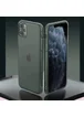Силиконовый матовый полупрозрачный чехол для Apple iPhone 11 Pro (5.8") Зеленый / Pine green