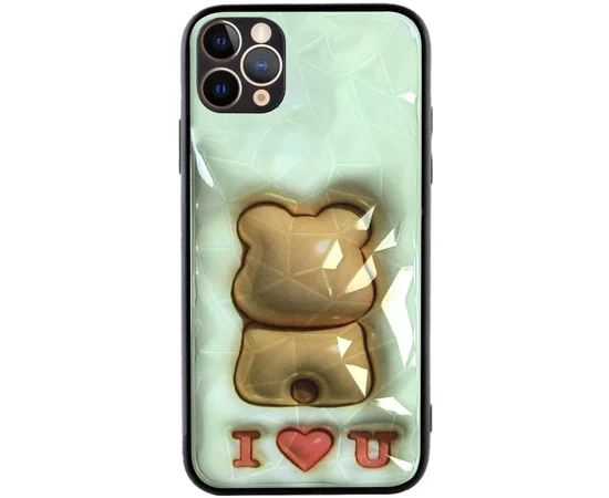 TPU+PC чехол Prisma Fluffie для Apple iPhone 11 Pro (5.8") Bear