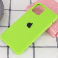 Чехол Silicone Case (AA) для Apple iPhone 11 Pro (5.8") Зеленый / Green