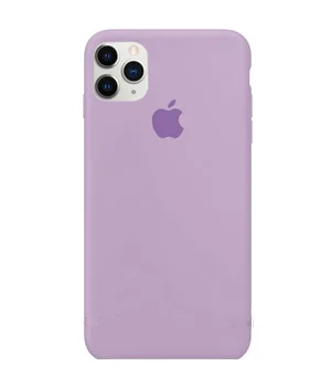 Чохол Silicone case (A) (з закритим низом) для Apple iPhone 11 Pro (5.8 ") Бузковий / Dasheen