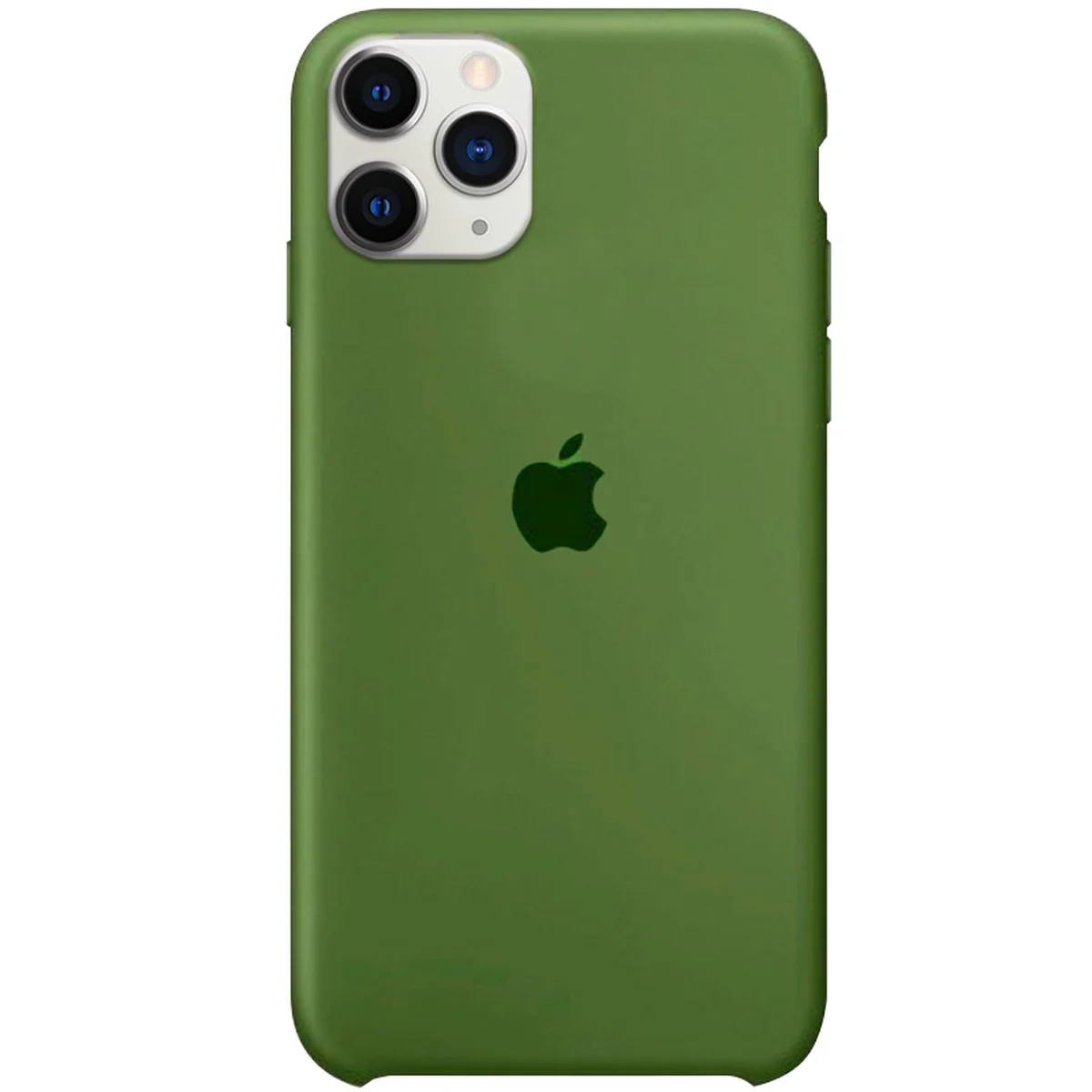 Чохол Silicone Case (AA) для Apple iPhone 11 Pro (5.8") Зелений / Army green