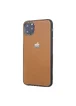 Кожаная накладка Classic series для Apple iPhone 11 Pro (5.8") Коричневый