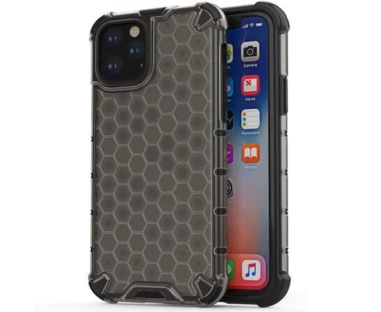 Ударопрочный чехол Honeycomb для Apple iPhone 11 Pro (5.8") Черный