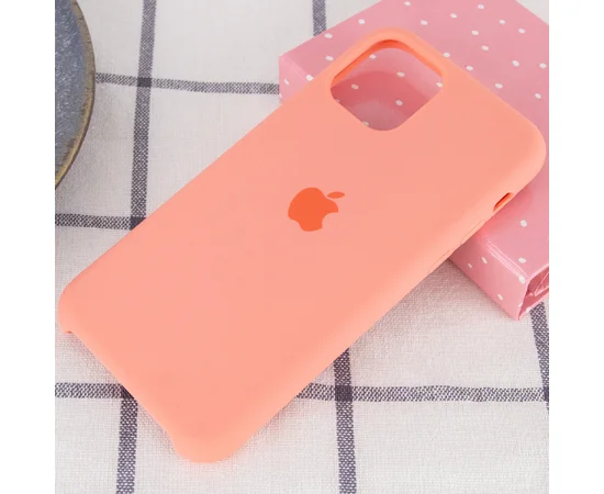Чехол Silicone case (A) для Apple iPhone 11 Pro (5.8") Розовый / Flamingo