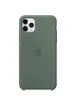 Чехол Silicone case (AAA) для Apple iPhone 11 Pro (5.8") Зеленый / Pine green