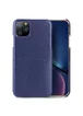Кожаная накладка G-Case Cardcool Series для Apple iPhone 11 Pro (5.8") Синий
