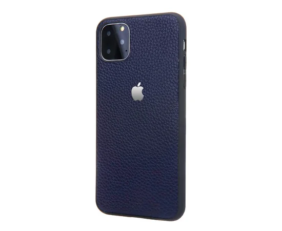 Кожаная накладка Classic series для Apple iPhone 11 Pro (5.8") Синий