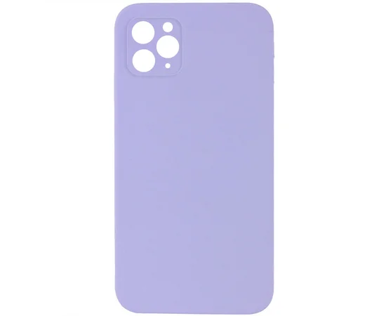 Чехол Silicone Case Lakshmi Square Full Camera для Apple iPhone 11 Pro (5.8") Сиреневый / Dasheen